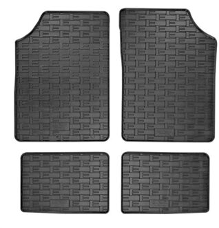 Rubber matten passend voor Dacia Spring EV 2021- (4-delig met bevestigingspunten) CKRDC01