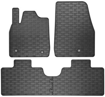 Rubber matten passend voor Ford Mustang Mach E 2020- (4-delig met bevestigingspunten) CKRFO08