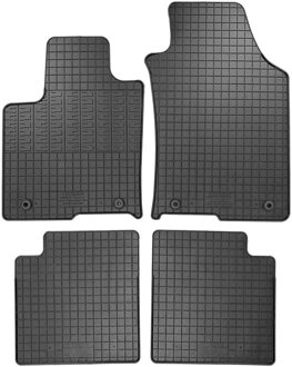 Rubber matten passend voor Lancia Ypsilon Hybrid 2020- (4-delig met bevestigingspunten) CKRLN01