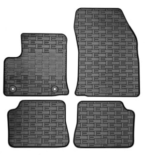 Rubber matten passend voor Opel Mokka-e 2020- (4-delig met bevestigingspunten) CKROP03