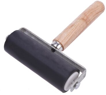 Rubber Roller Brayer Printmaking Ambachtelijke Projecten Inkt En Stempelen Gereedschap (Zwart)