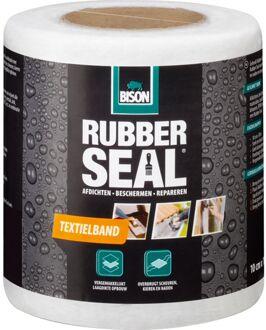 Rubber seal textielband 10 cm x 10 m