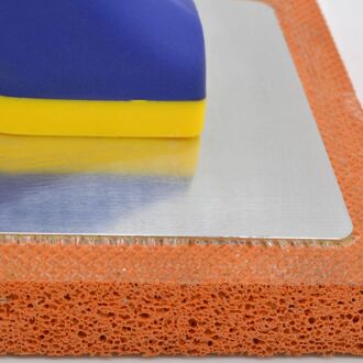 Rubber Skimming Troffel Schraper Handheld Schuimende Stukadoors Beton Spatel Tool P9YB