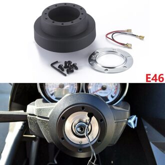 Rubber Stuurwiel Korte Quick Release Hub Adapter Voor-Bmw 3 Serie M3 E46 2000-2006 Mini Cooper 2002