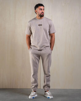 Rubber t-shirt - maat M Beige