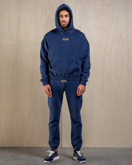 Rubber tracksuit Blauw - L