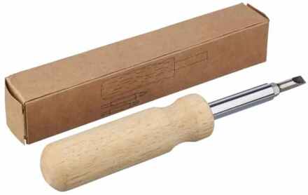 Rubberhout Schroevendraaier