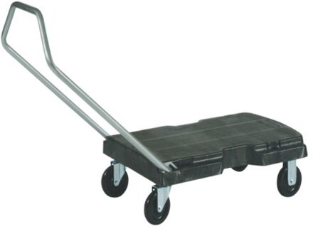 Rubbermaid Transportkar rubbermaid triple trolley inklapbaar 225kg zwart