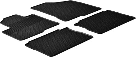 Rubbermatten passend voor Hyundai Santa Fe 2005- (G profiel 4-delig)