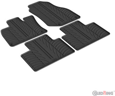 Rubbermatten passend voor Lynk & Co 01 2021- (T profiel 4-delig) GL0590