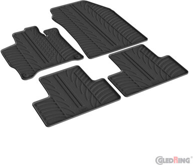 Rubbermatten passend voor Opel Astra L HB 5-deurs MHEV 2024- (T profiel 4-delig) GL0105