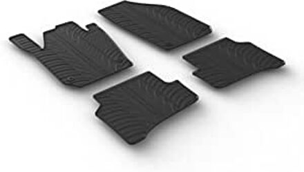 Rubbermatten passend voor Skoda Enyaq iV 2020- (T-Design 4-delig+montageclips) GL0480