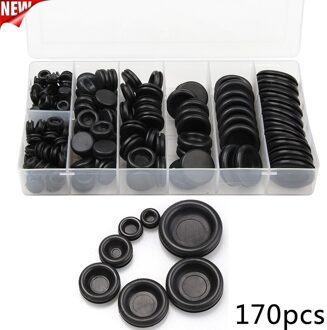 Rubbertule Firewall Hole Plug Set Elektrische Draad Pakking Assortiment Ringen