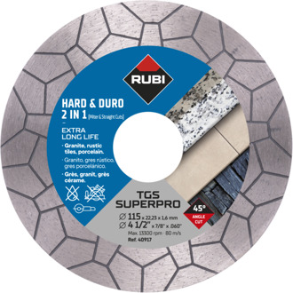 Rubi Blade TGS 115 Super Pro - 40917