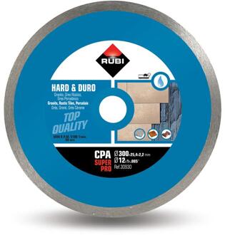 Rubi CPA 300 | 300mm Zaagblad | Doorlopende Kroon - 30930