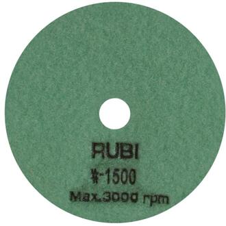 Rubi Diamantblad | 100 mm | Droog Polijsten | Korrelgrootte 1500 - 62975