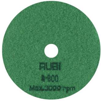 Rubi Diamantblad | 100 mm | Droog Polijsten | Korrelgrootte 800 - 62974