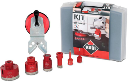 Rubi diamantboren | droogboren| Kit bits DRY GRES | 6-delig - 50996