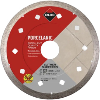 Rubi Diamantschijf Slither 125x22,2mm | SUPERPRO - 32961