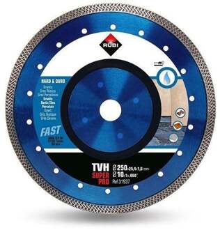 Rubi Diamantschijf TURBO VIPER (TVA) | 250 x 1,6 x 25,4 mm - 31937