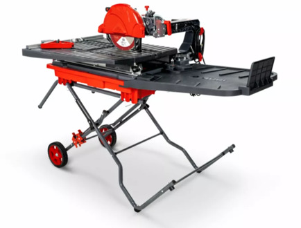 Rubi DT-250 MAX tegelzaagmachine | inklapbaar kruiwagenmodel | 90 cm | 2,4 pk - 58909