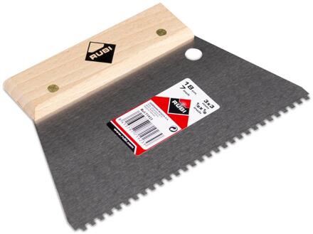 Rubi Eenvoudige lijmspaan | 18 cm 3x3 mm | Houten Greep - 71923