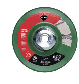Rubi Flap disc 50/60 COA. Korrel | 125mm | M14 - 32937
