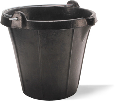 Rubi Plastic Bouwemmer met Gietmond | 15 Liter - 88775