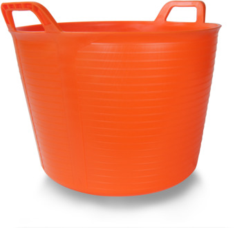 Rubi Plastic Mand | Oranje | Nr. 3 | 40 liter - 88724