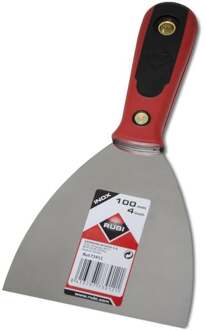 Rubi Roestvrij Stalen Plamuurmes | 100 mm | Kunststof Handgreep - 73912