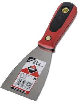 Rubi Roestvrij Stalen Plamuurmes | 63 mm | Kunststof Handgreep - 73914