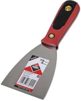 Rubi Roestvrij Stalen Plamuurmes | 75 mm | Kunststof Handgreep - 73911