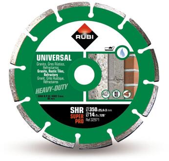 Rubi SHR 350 Superpro Gesegmenteerd Diamantzaagblad - 32971