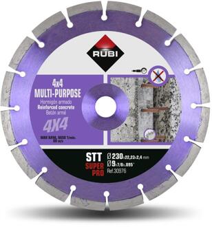Rubi STT 230 mm Super Pro Diamantzaagblad - 30976