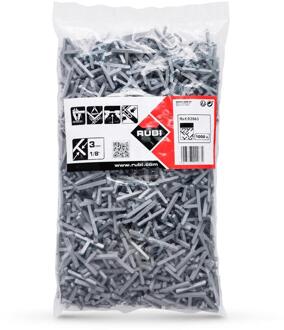 Rubi T-Stukjes | 3 mm | Doos 1000 st - 02063