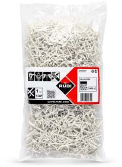 Rubi Tegelvoegkruisjes | 1 mm | Doos 1000 st - 02030