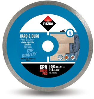 Rubi Tegelzaagblad Cpa 200 Superpro - 200mm - Diamant