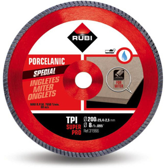 Rubi TPI 200 Diamantzaagblad | 200mm | SUPERPRO - 31966