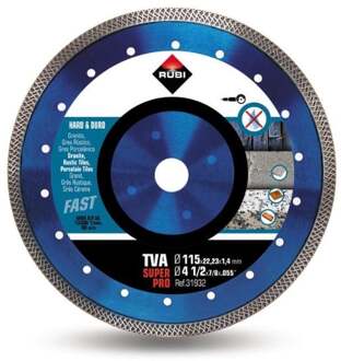 Rubi TVA diamantzaagblad Superpro