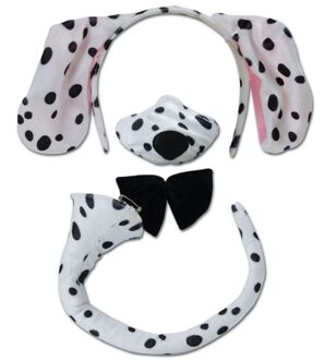 Rubies Carnavalssetje dalmatier - Verkleedattributen Multikleur