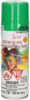 Rubies Haarverf/haarspray - groen - spuitbus - 125 ml - Carnaval