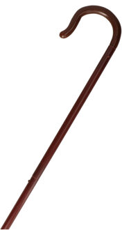 Rubies Herder staf bruin - 172 cm - schaapsherder - carnaval verkleed accessoires