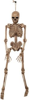 Rubies Horror/Halloween decoratie skelet/geraamte pop - hangend - 106 cm