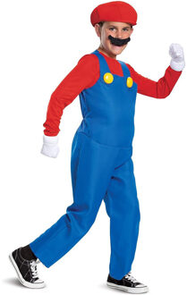 Rubies Mario verkleedkleding overal voor kinderen 128-140 - 8-10 jr - Carnavalskostuums Multikleur