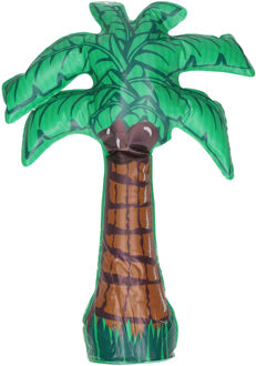 Rubies Opblaasbare palmboom versiering 45 cm Groen