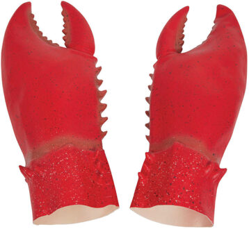 Rubies Verkleed speelgoed Lobster/kreeft scharen handschoenen - 33 cm - Carnaval