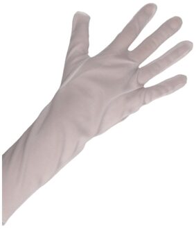 Rubies Witte lange handschoenen voor volwassenen