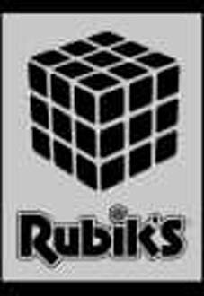 Rubik's Rubiks Box Pocket Women's T-Shirt - Black - 3XL - Zwart