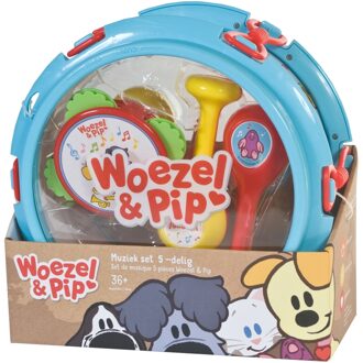 Rubo Toys Woezel & Pip Muziekset Multikleur