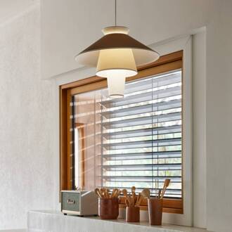 Ruche hanglamp, Ø 40 cm, oker